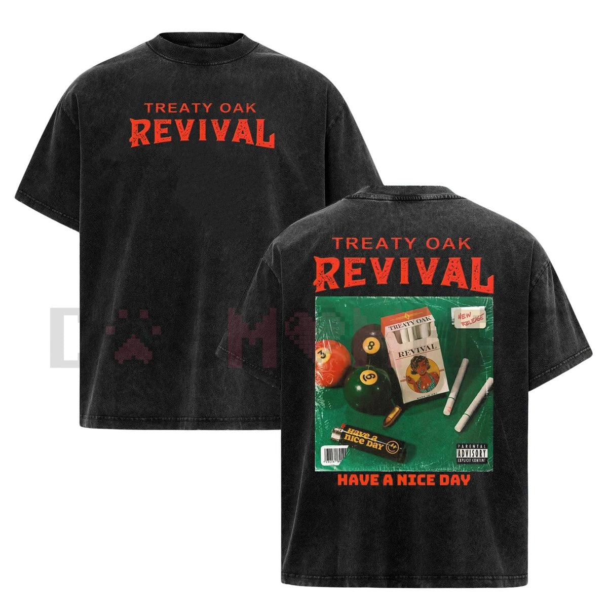Treaty Oak Revival T-Shirt – Retro Rock Band Shirt, Vintage Music Graphic Tee, Unisex Cotton