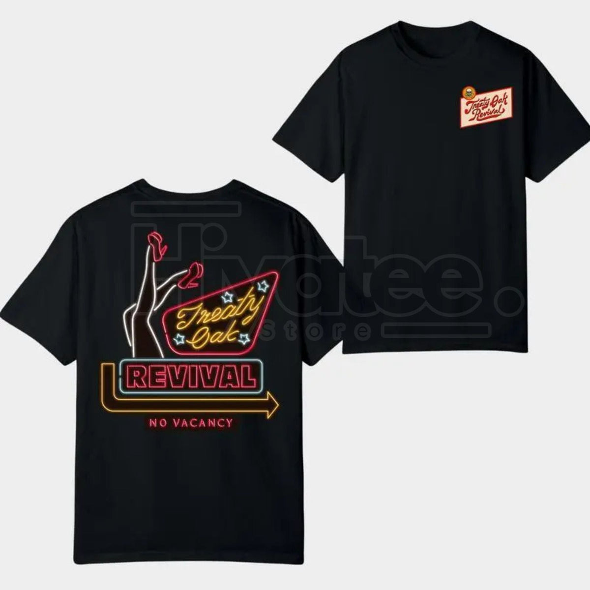 Treaty Oak Revival "No Vacancy" Classic T-Shirt – Vintage Southern Rock Band Tee