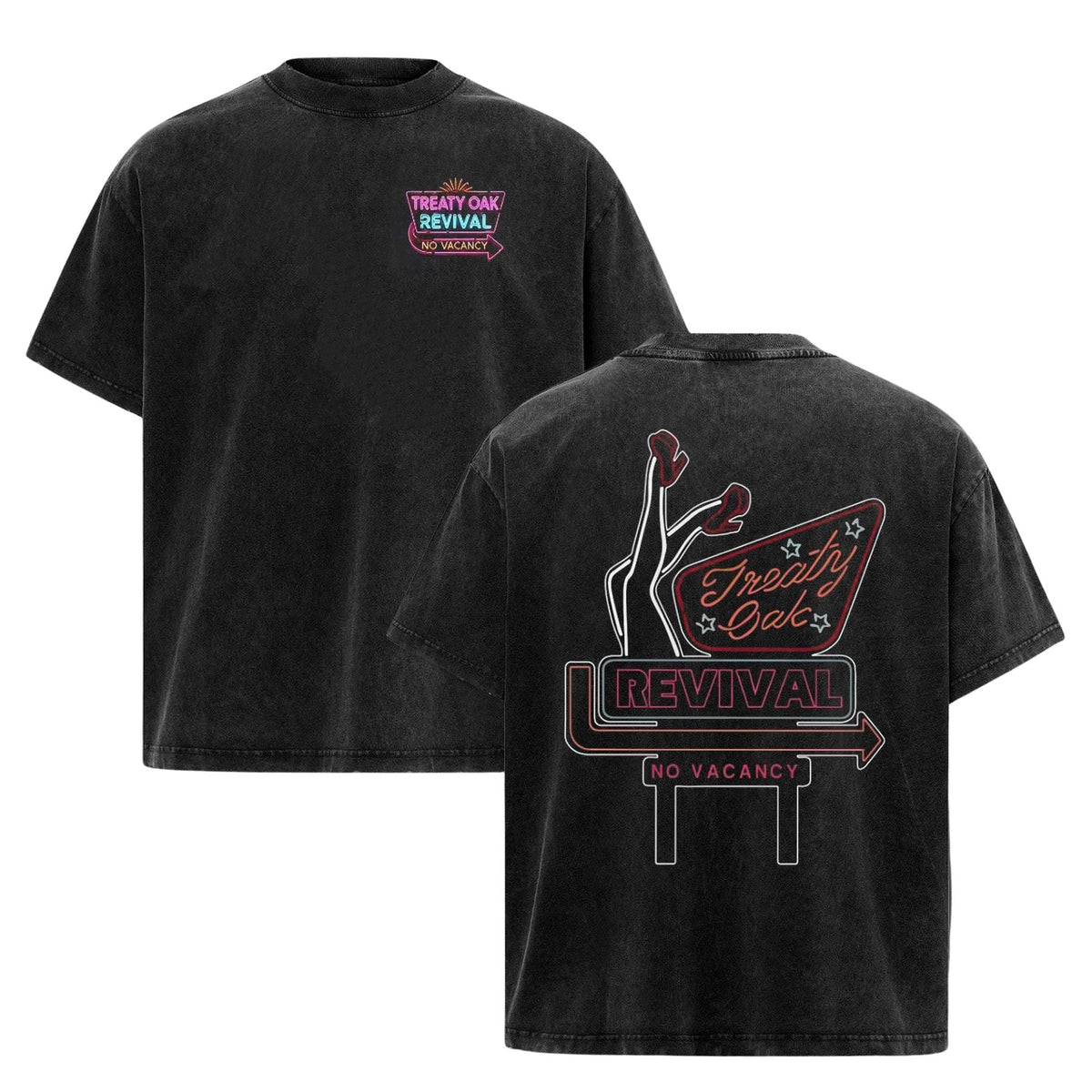 Treaty Oak Revival T-Shirt – Retro Rock Band Shirt, Vintage Music Graphic Tee, Unisex Cotton